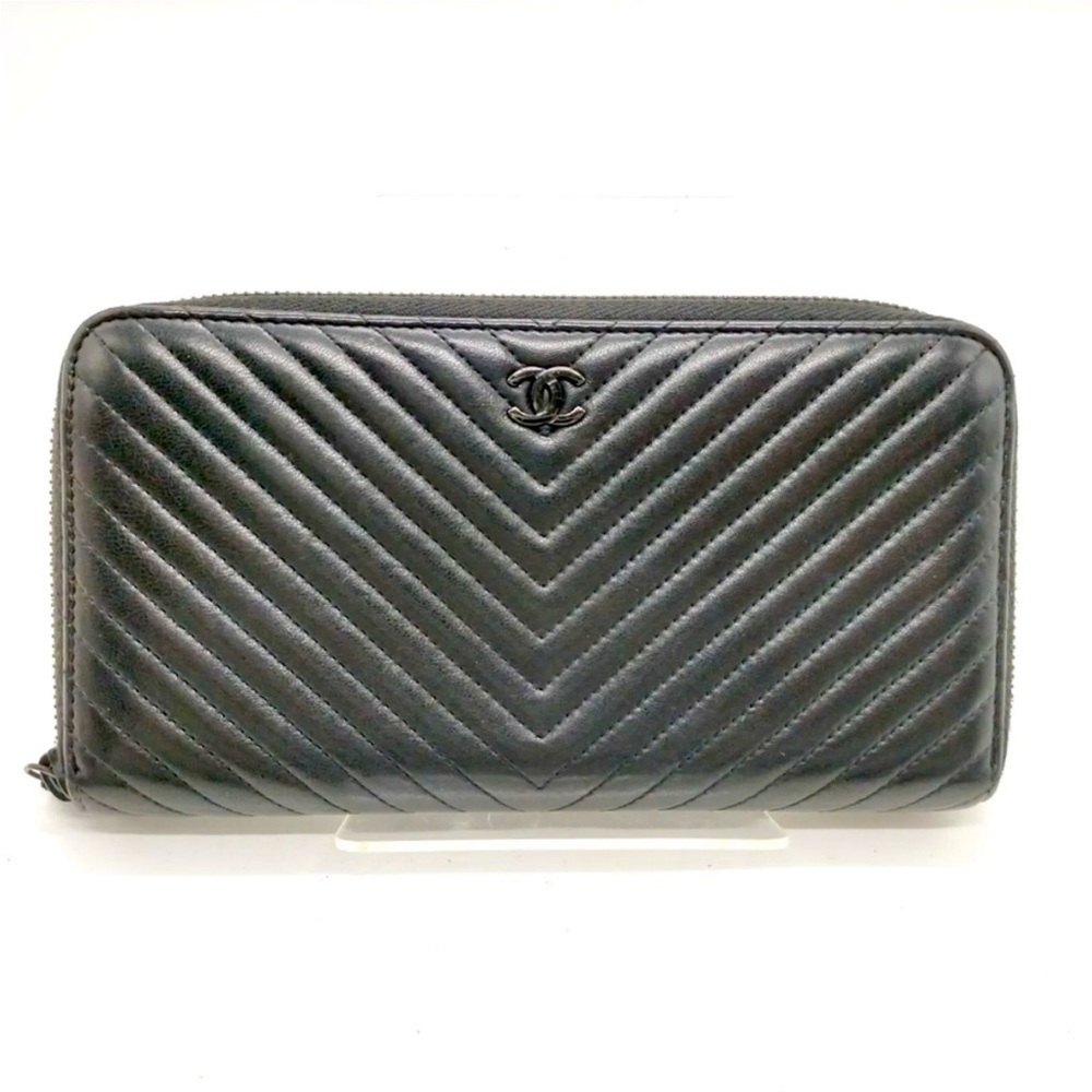 Chanel Chevron Wallet